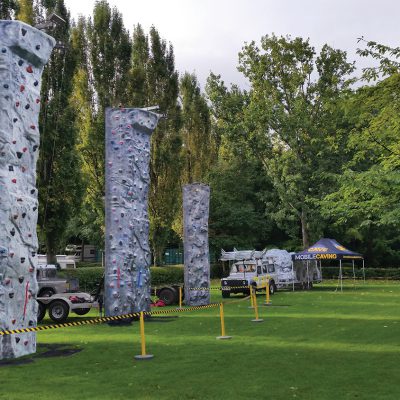 Mobile Climbing Walls and Cave - Trade Show