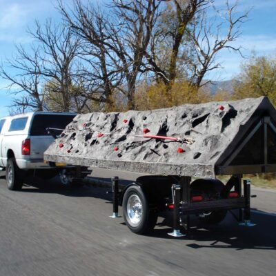 2-Person Wall being towed